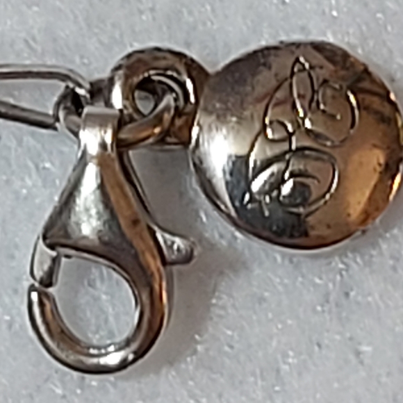 Caroline Creba Sterling Silver Necklace w/Dancing Pendant - Picture 8 of 9